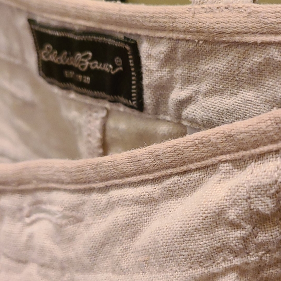 Eddie Bauer Linen Petite Capris - Picture 9 of 9